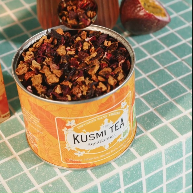 Amazon.com: Kusmi Tea - AquaExotica - Organic Blend of Hibiscus